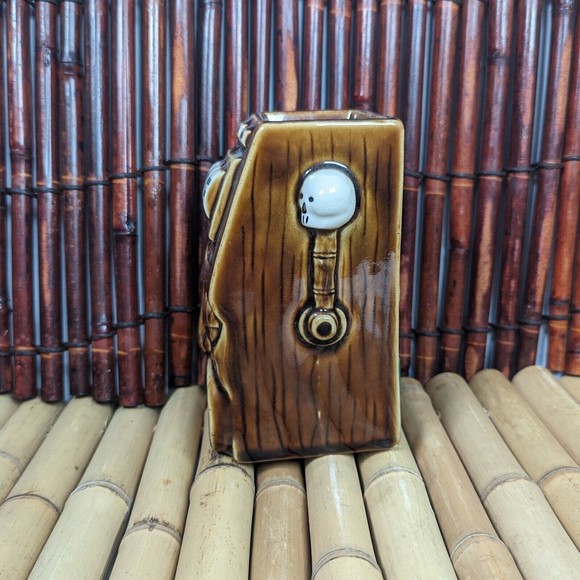 Frankie's Tiki Room Green F Tiki Bandit Tiki Mug - Picture 5 of 12